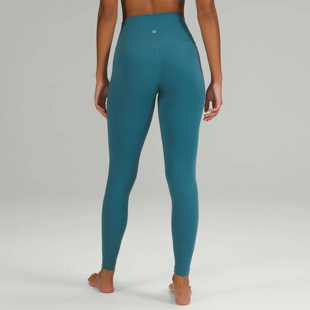 LULULEMON Align High-Rise Pant 28" Capture Blue Size 14 - Picture 2 of 10